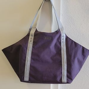 Columbia Plum Purple Dual Shoulder Straps Nylon Waterproof Zipper EUC